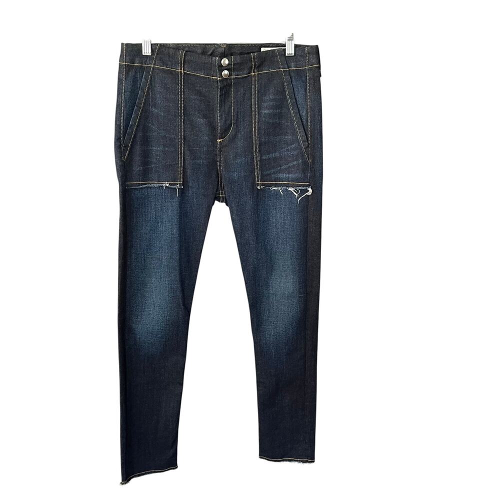 Rag & Bone Denny High Rise Ankle Blue Jeans in Warsaw Size 28